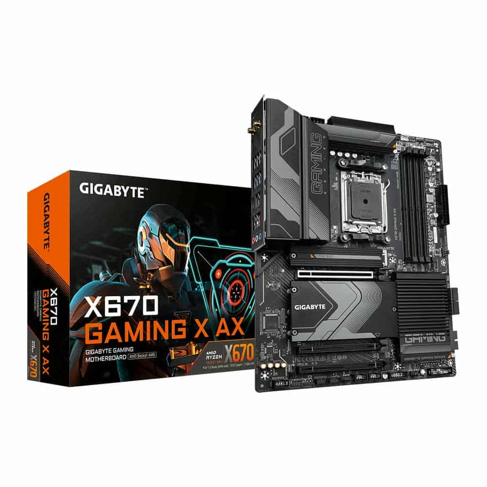 Gigabyte AMD X670 GAMING X AX DDR5 ATX Refurbished Motherboard